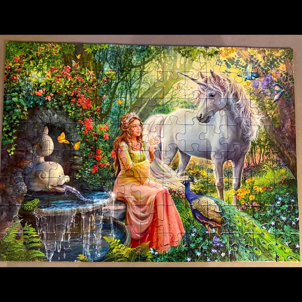 Ravensburger “Princess and Unicorn” 100 piece 🧩